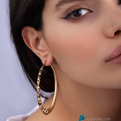 گوشواره پلنگی لوکس